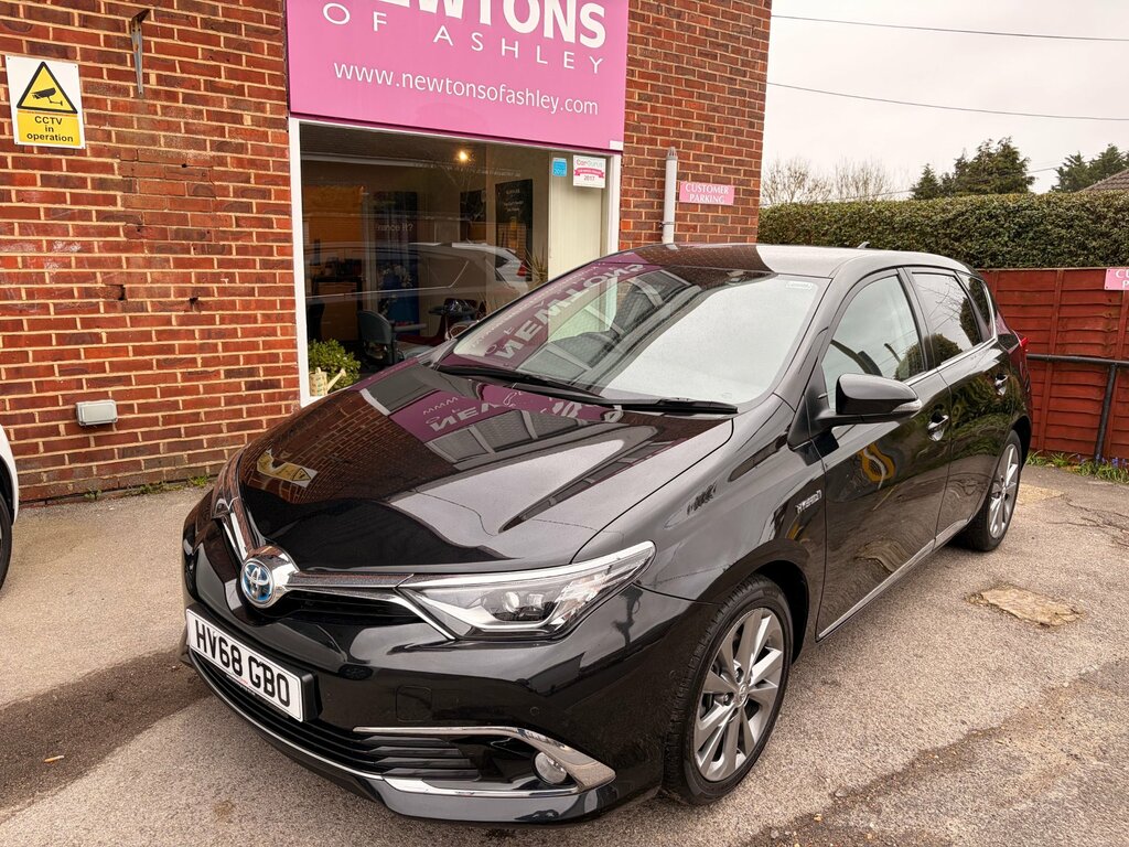 Toyota Auris 1.8 Vvt-h Excel Hatchback Hybrid Cvt Eu Black