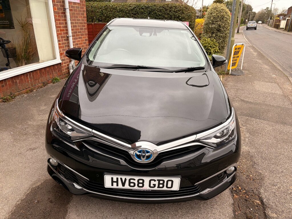 Toyota Auris 1.8 Vvt-h Excel Hatchback Hybrid Cvt Eu HV68GBO Black #3