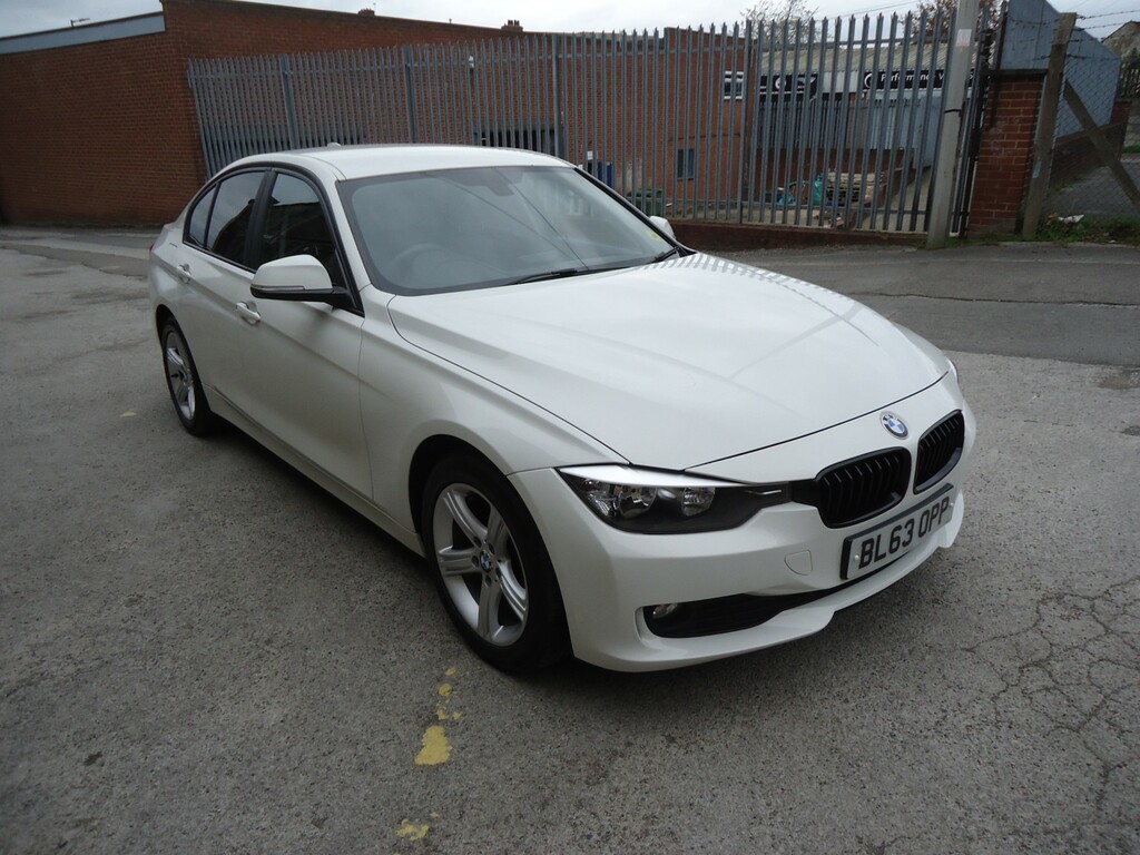 BMW 3 Series Saloon 1.6 316I Se Saloon 2014 BL63OPP White #2