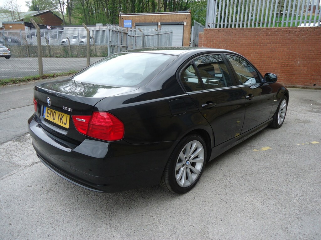 BMW 3 Series Saloon 2.0 318I Se Saloon 2010 Black #4