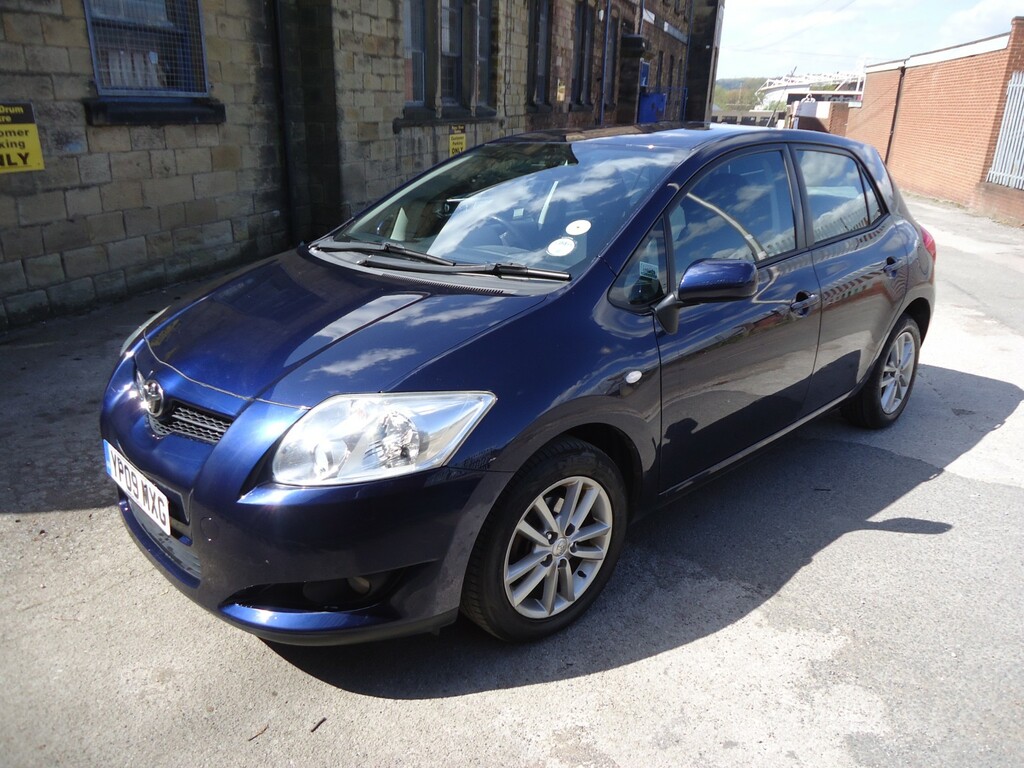 Toyota Auris Hatchback 1.6 V-matic Tr 2009 Blue
