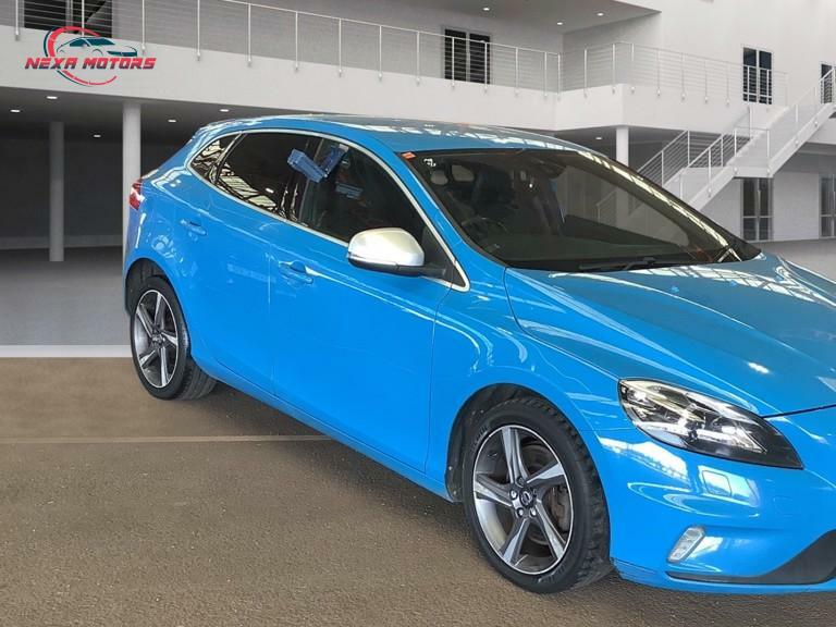 Volvo V40 2.0 D4 R-design Lux Nav Hatchback Manua Blue