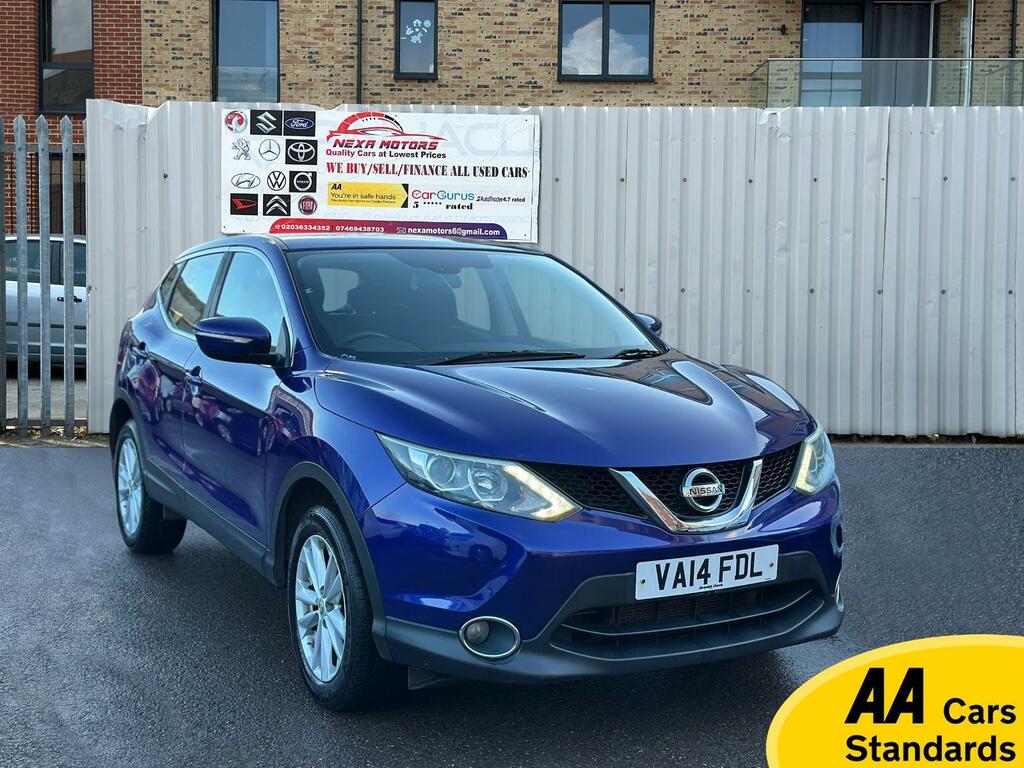 Nissan Qashqai 1.2 Dig-t Acenta Suv 2Wd Euro 5 VA14FDL Blue #4