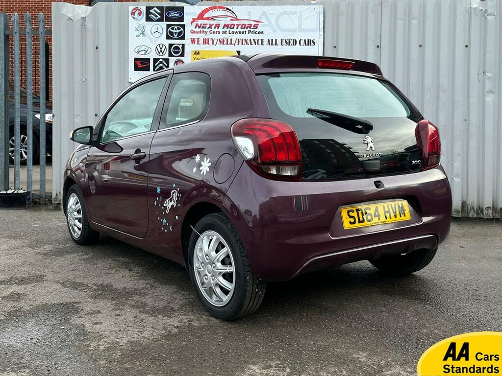 Peugeot 108 1.0 Vti Active Top Euro 5 Euro SD64HVM Purple #4