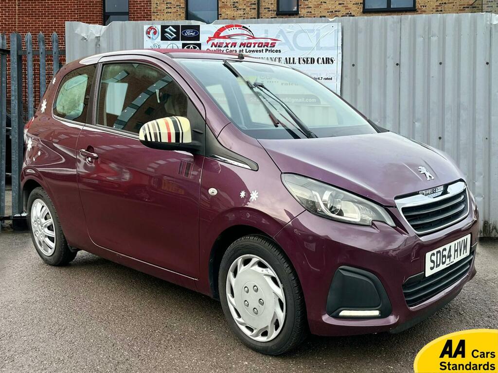 Peugeot 108 1.0 Vti Active Top Euro 5 Euro SD64HVM Purple #2