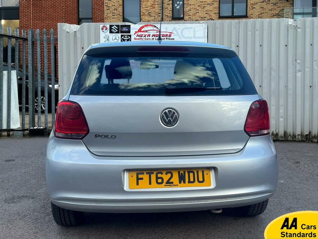 Volkswagen Polo 1.2 S Hatchback Euro 5 Ac 60 FT62WDU Silver #2