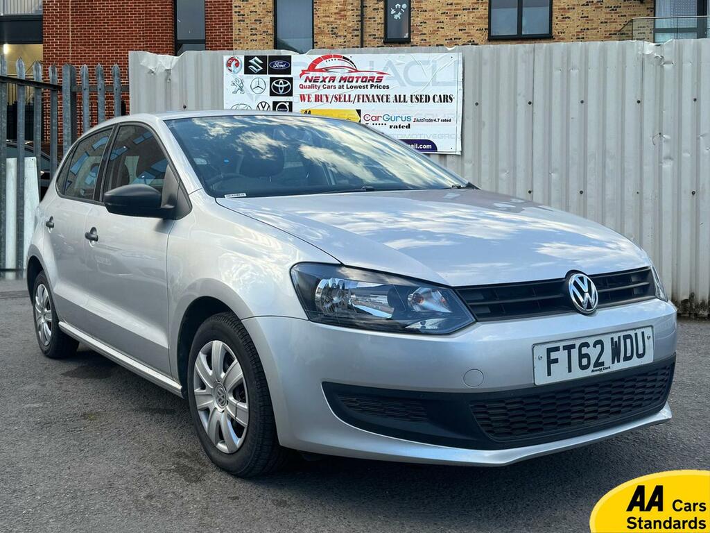 Volkswagen Polo 1.2 S Hatchback Euro 5 Ac 60 FT62WDU Silver #5