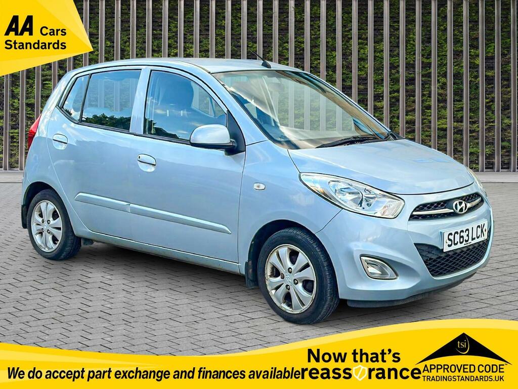 Hyundai I10 1.2 Active Hatchback Euro 5 85 SC63LCK Silver #3