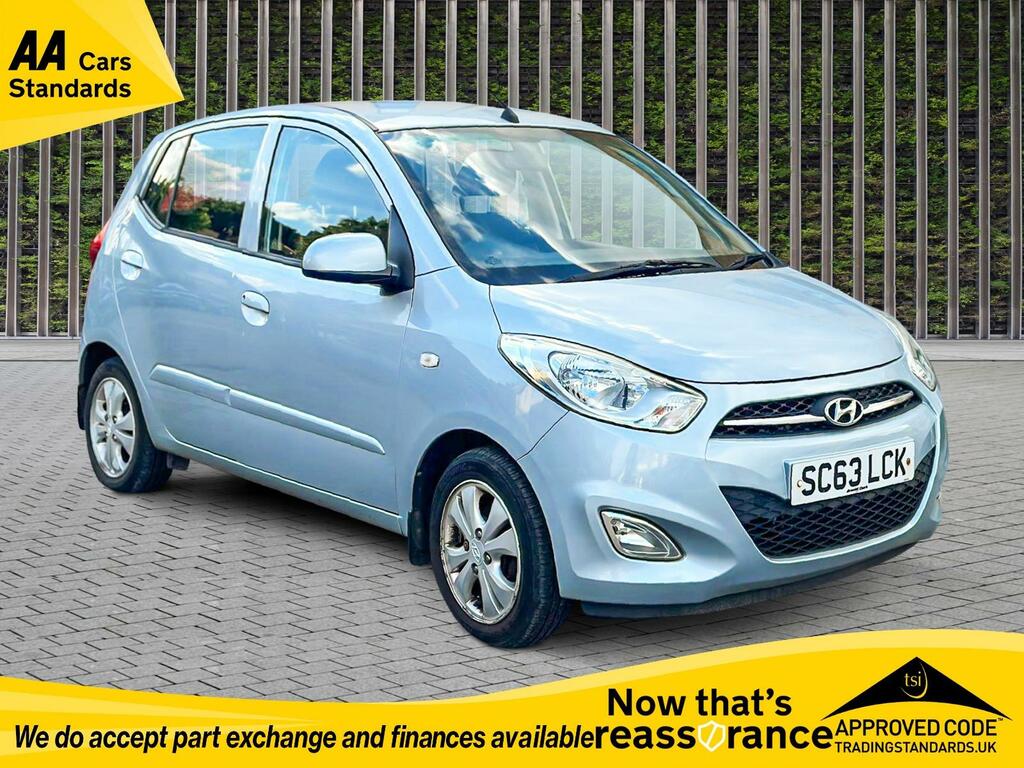Hyundai I10 1.2 Active Hatchback Euro 5 85 SC63LCK Silver #2