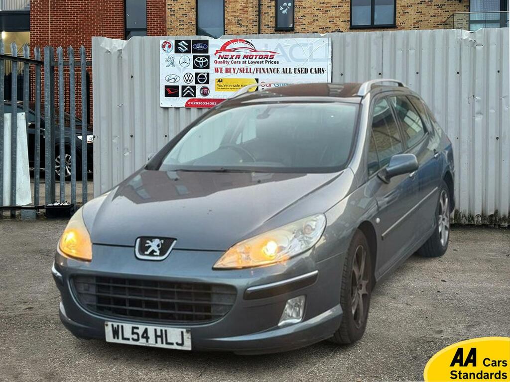 Peugeot 407 SW Sw 2.0 Hdi Executive Brown #3