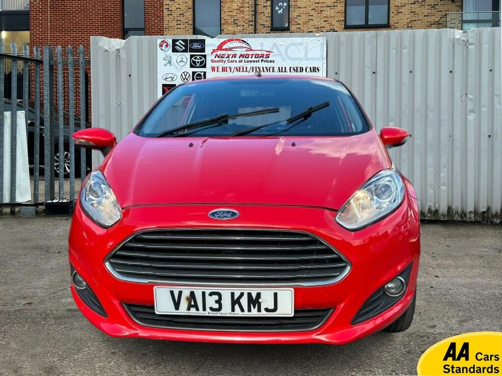 Ford Fiesta 1.0T Ecoboost Zetec Hatchback Eu VA13KMJ Red #2