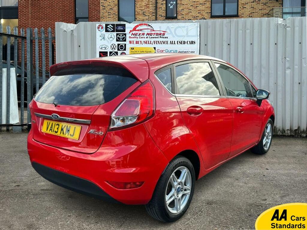 Ford Fiesta 1.0T Ecoboost Zetec Hatchback Eu VA13KMJ Red #5