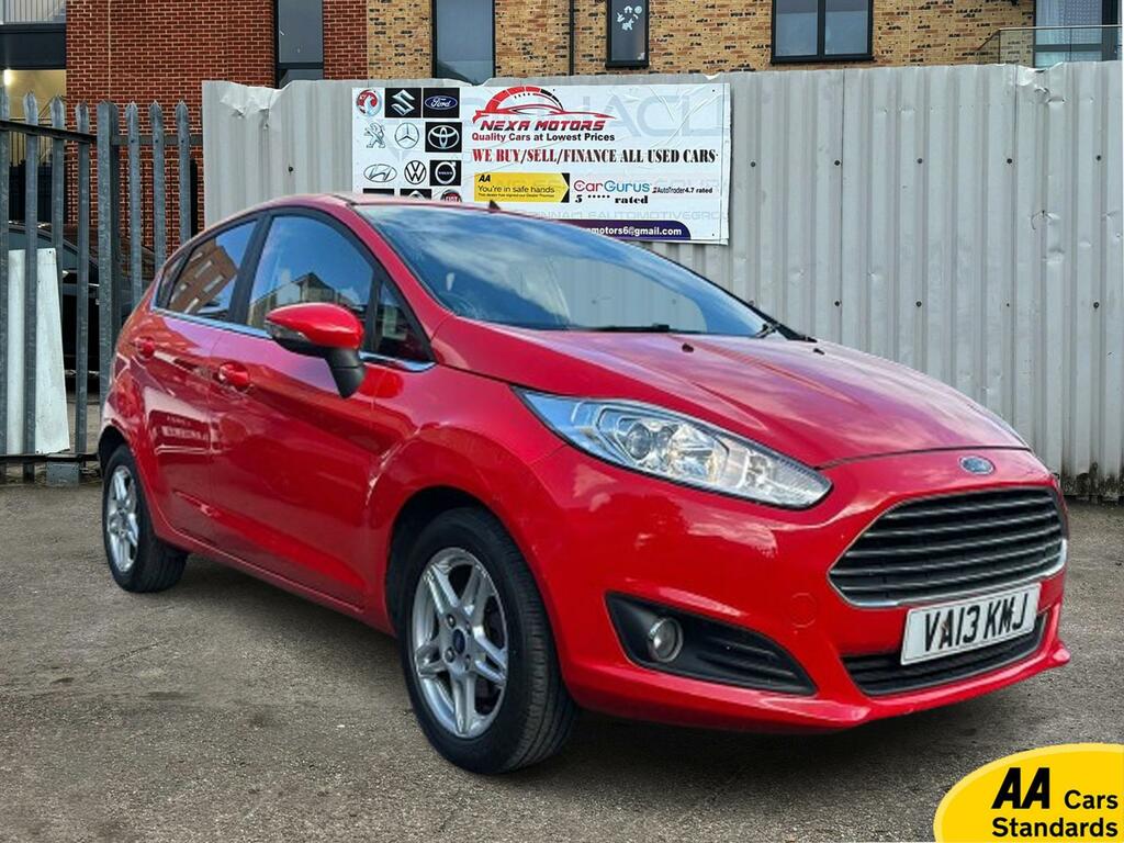 Ford Fiesta 1.0T Ecoboost Zetec Hatchback Eu VA13KMJ Red #3