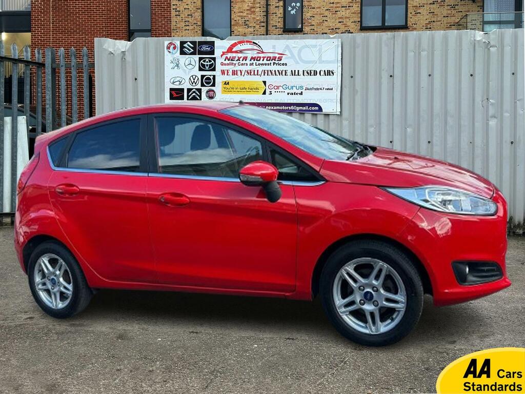 Ford Fiesta 1.0T Ecoboost Zetec Hatchback Eu VA13KMJ Red #4