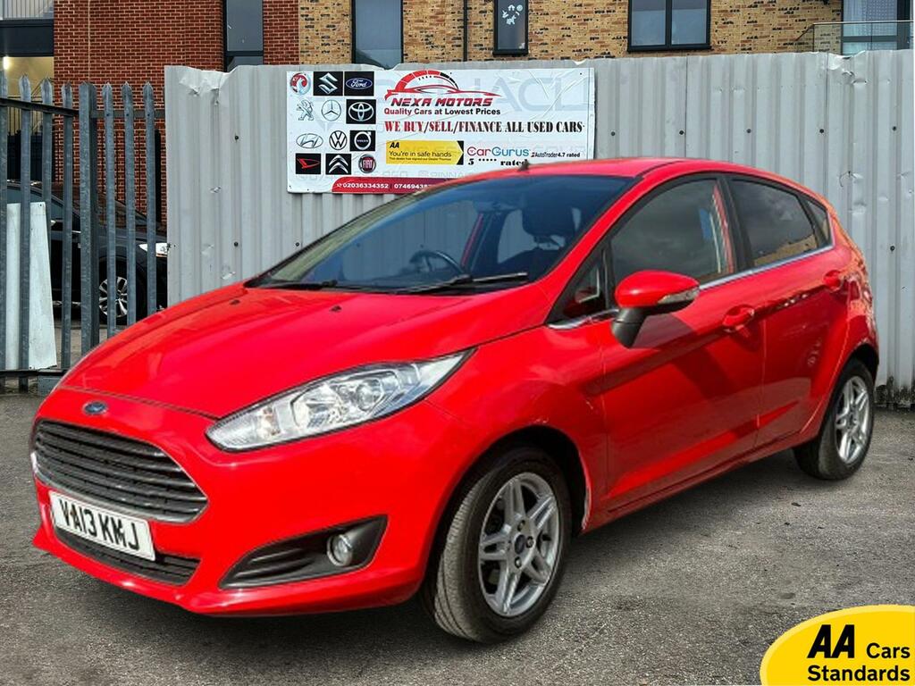 Ford Fiesta 1.0T Ecoboost Zetec Hatchback Eu Red