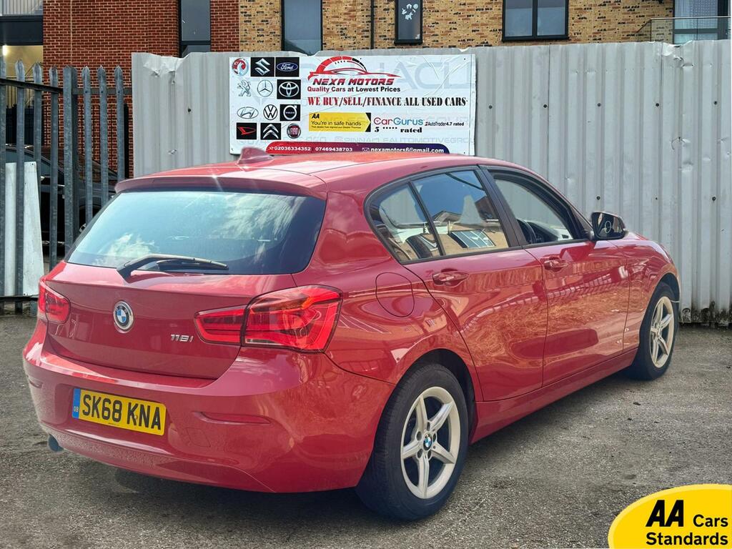 BMW 1 Series 1.5 118I Se Hatchback Euro 6 S SK68KNA Red #5