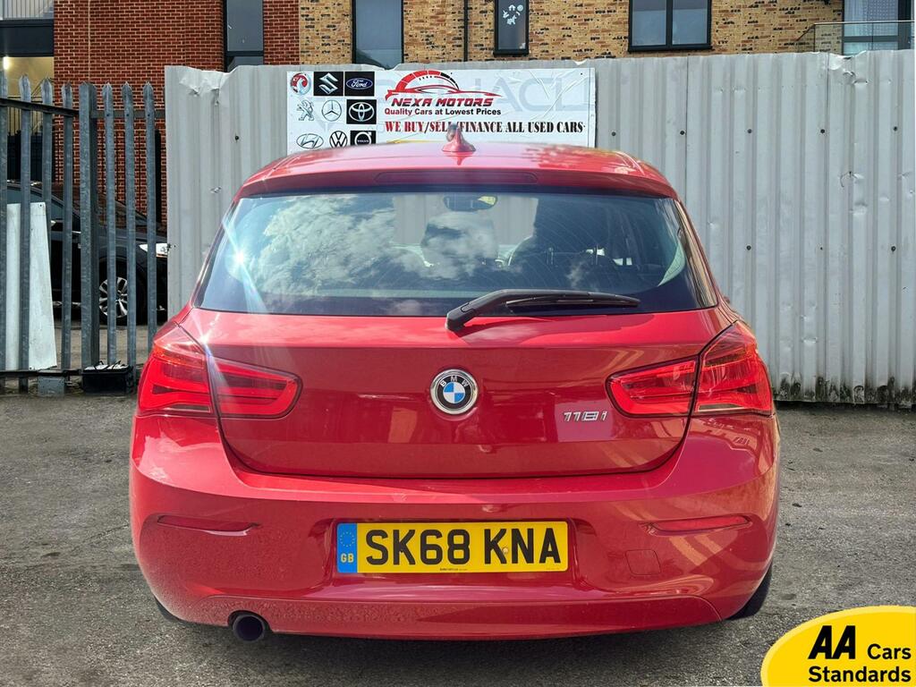 BMW 1 Series 1.5 118I Se Hatchback Euro 6 S SK68KNA Red #3