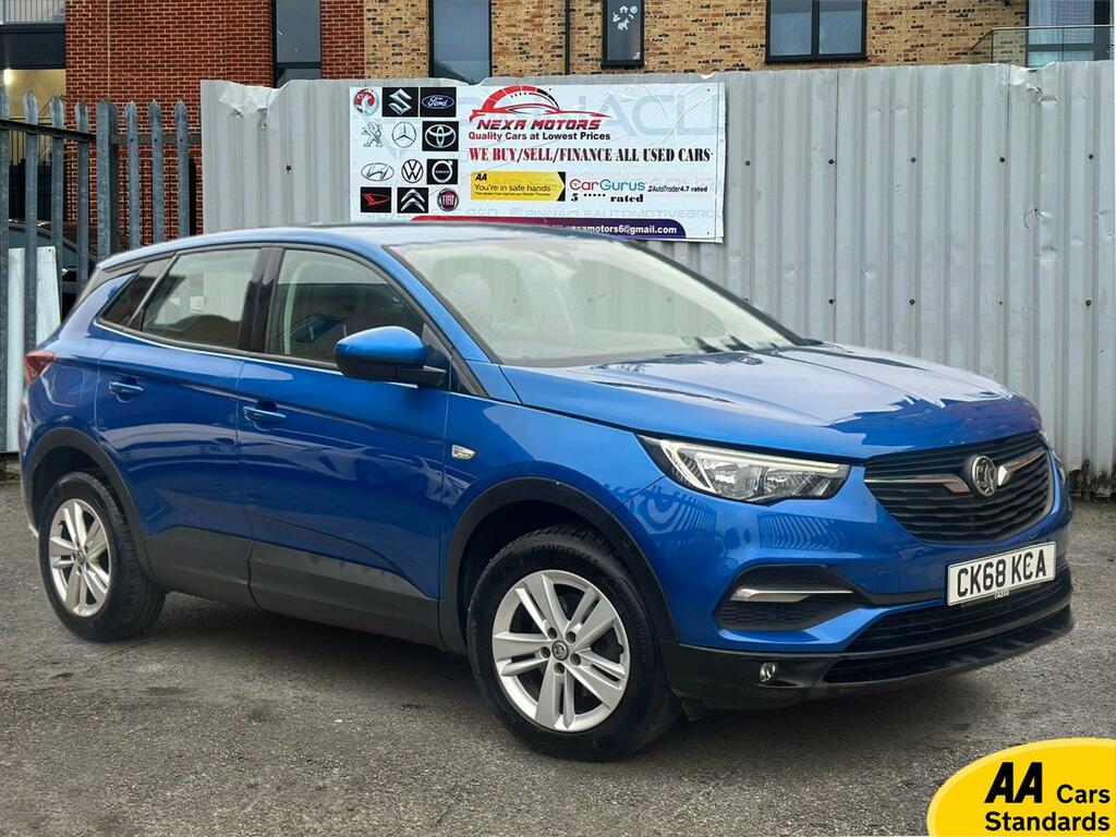 Vauxhall Grandland X 1.2 Turbo Gpf Se Suv Euro 6 Ss CK68KCA Blue #5
