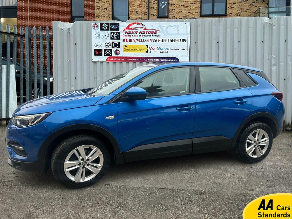 Vauxhall Grandland X 1.2 Turbo Gpf Se Suv Euro 6 Ss CK68KCA Blue #3