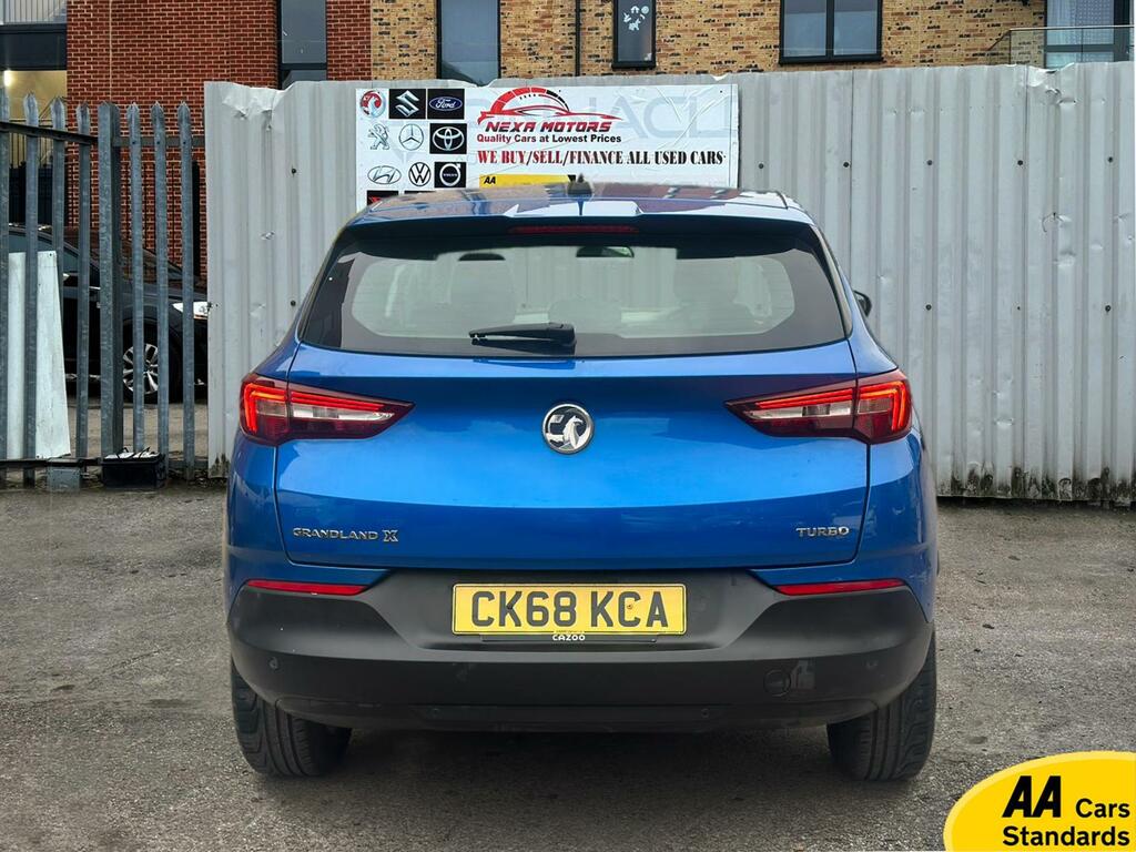 Vauxhall Grandland X 1.2 Turbo Gpf Se Suv Euro 6 Ss CK68KCA Blue #6