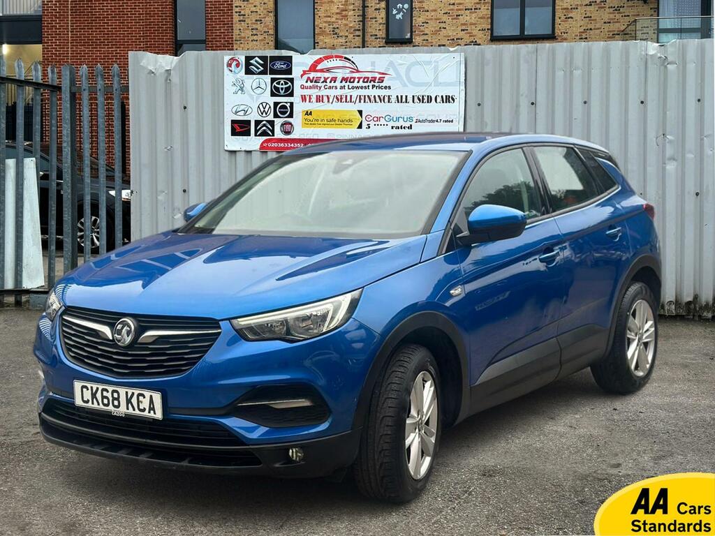 Vauxhall Grandland X 1.2 Turbo Gpf Se Suv Euro 6 Ss Blue