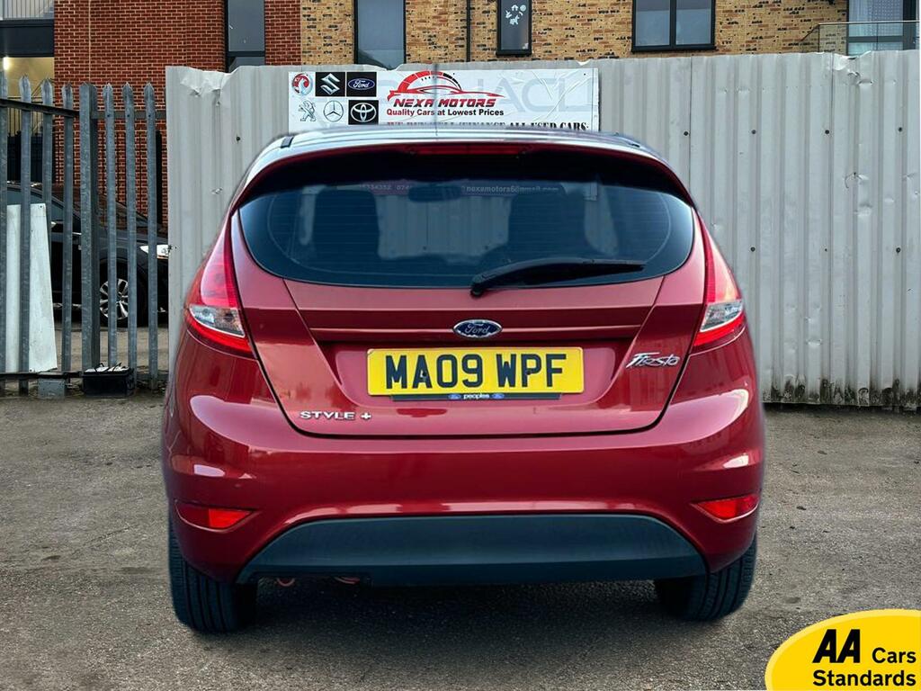 Ford Fiesta 1.4 Style Hatchback 154 G MA09WPF Red #4