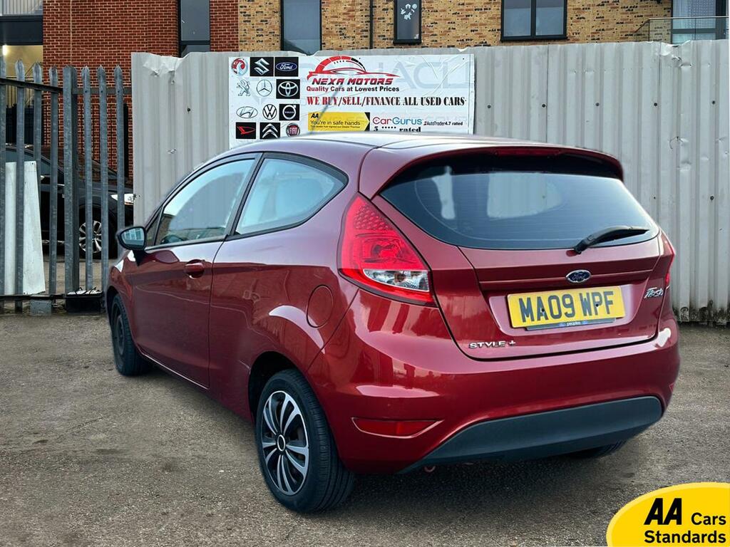 Ford Fiesta 1.4 Style Hatchback 154 G MA09WPF Red #5