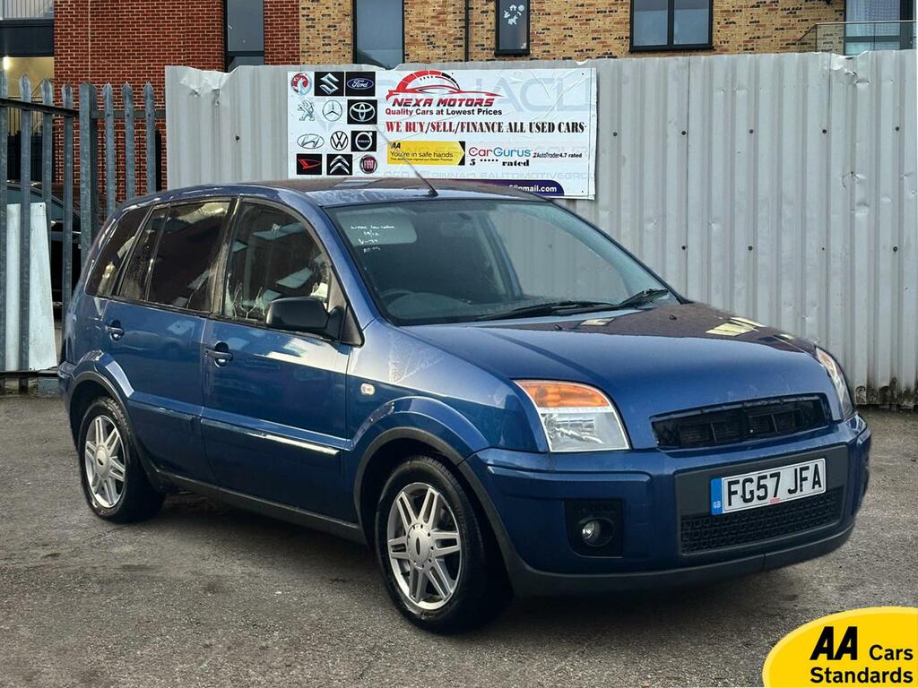 Ford Fusion 1.6 Zetec Climate Hatchback Blue #4