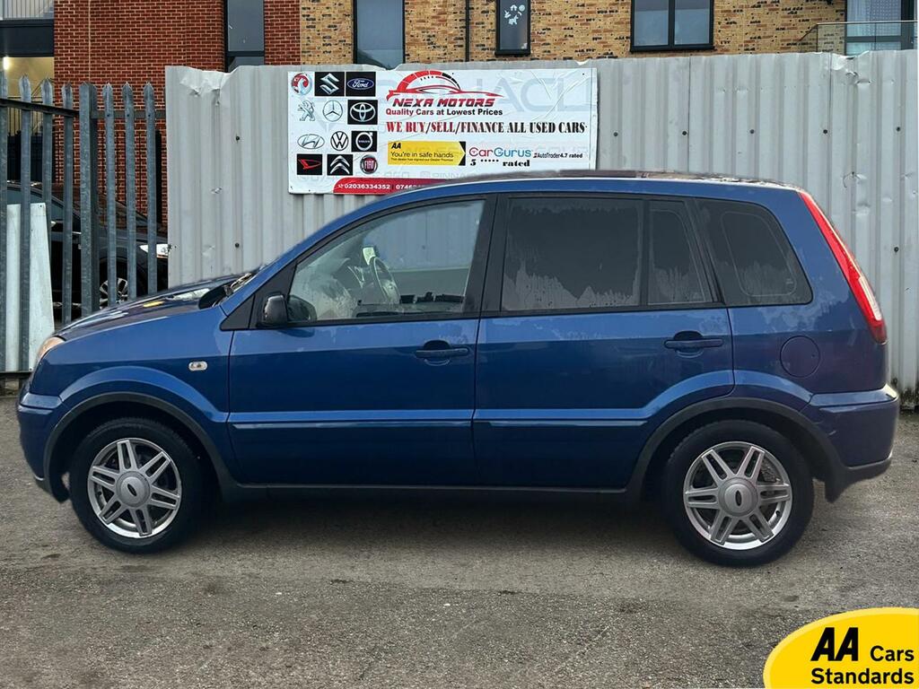 Ford Fusion 1.6 Zetec Climate Hatchback Blue #5