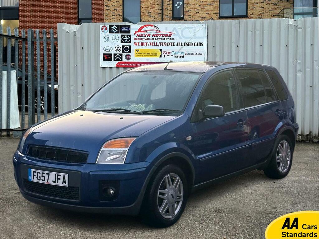 Ford Fusion 1.6 Zetec Climate Hatchback Blue #3