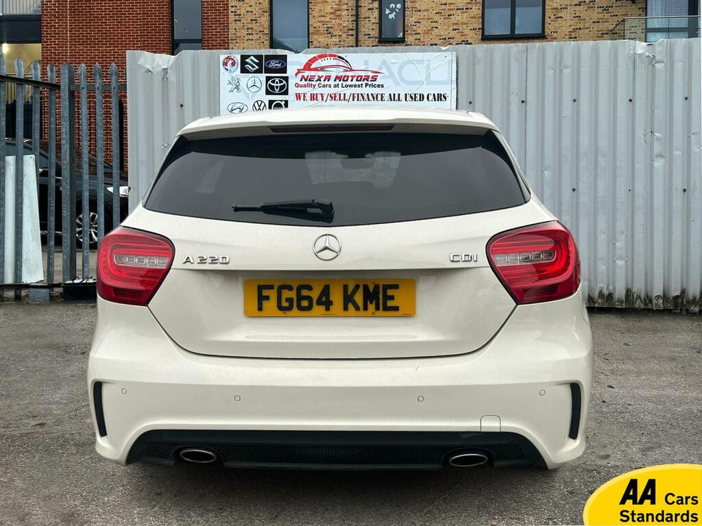 Mercedes-Benz A Class 2.1 A220 Cdi Amg Sport Hatchback 7G-dct FG64KME White #6