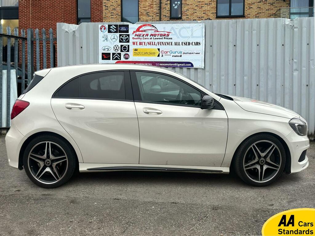 Mercedes-Benz A Class 2.1 A220 Cdi Amg Sport Hatchback 7G-dct FG64KME White #4