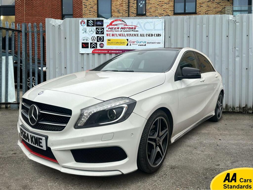 Mercedes-Benz A Class 2.1 A220 Cdi Amg Sport Hatchback 7G-dct FG64KME White #2