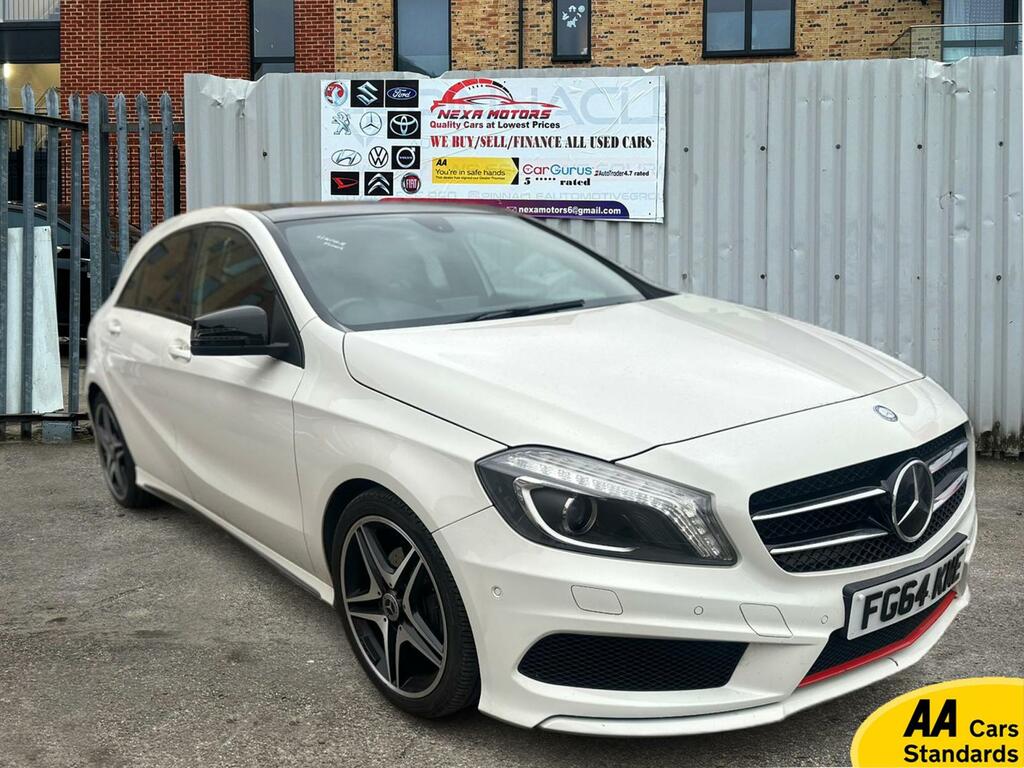 Mercedes-Benz A Class 2.1 A220 Cdi Amg Sport Hatchback 7G-dct FG64KME White #3