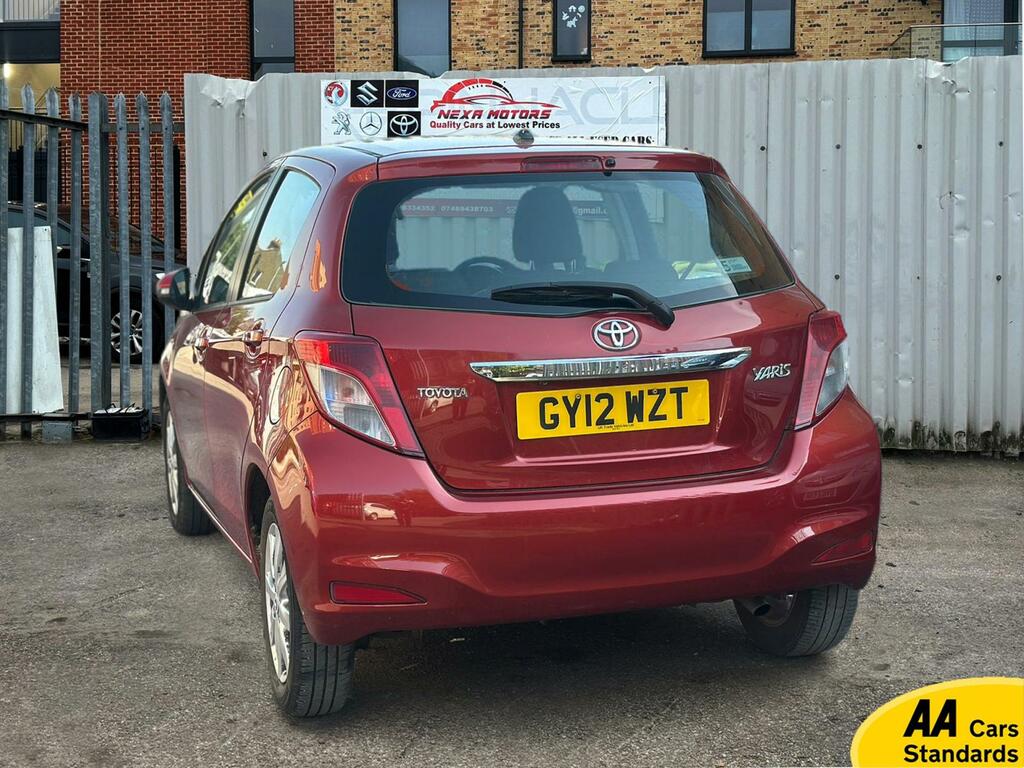 Toyota Yaris 1.33 Dual Vvt-i Tr Hatchback Eur GY12WZT Red #6