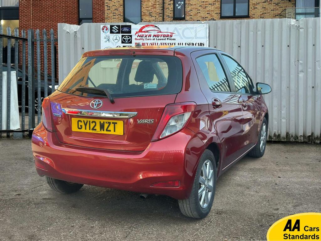 Toyota Yaris 1.33 Dual Vvt-i Tr Hatchback Eur GY12WZT Red #5
