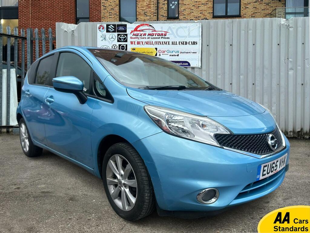 Nissan Note 1.2 Dig-s Acenta Hatchback Xtron Euro 6 EU65VHK Blue #4