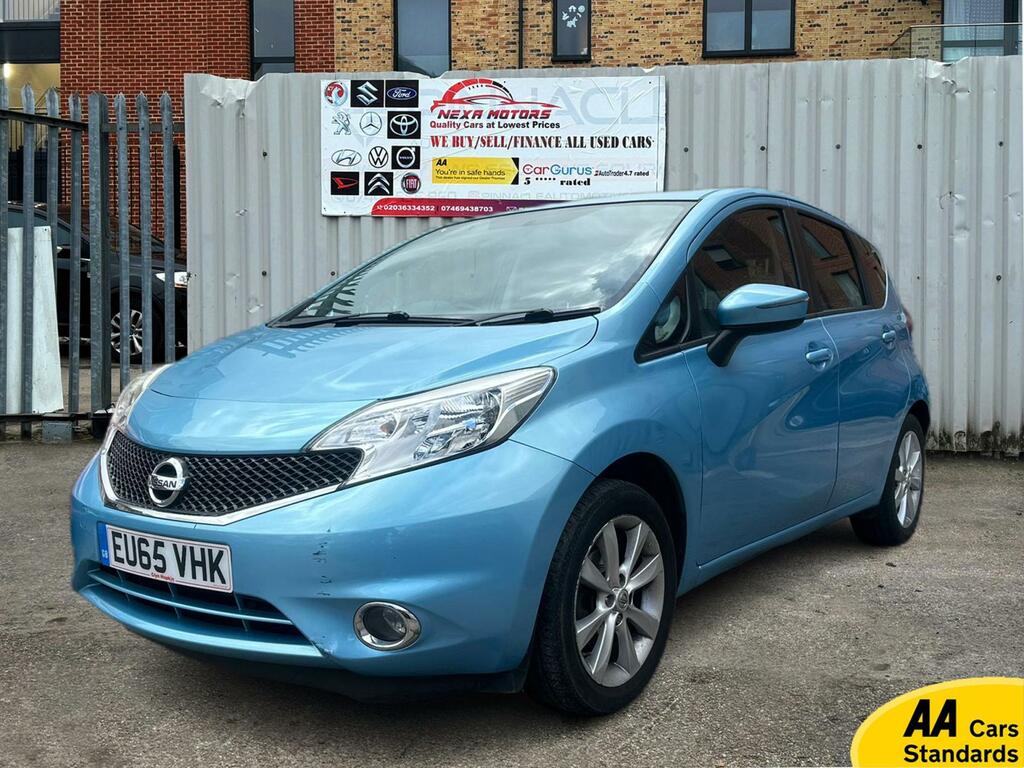 Nissan Note 1.2 Dig-s Acenta Hatchback Xtron Euro 6 EU65VHK Blue #2