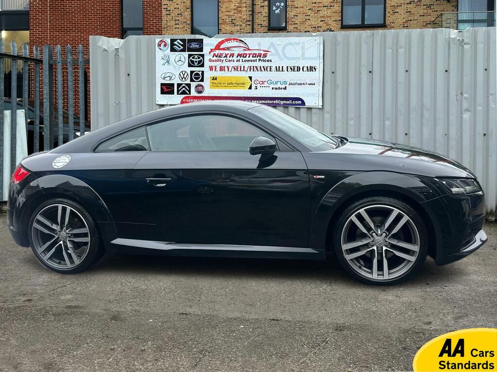 Audi TT 2.0 Tfsi S Line Coupe S Tronic Quattro BJ15YJG Black #6