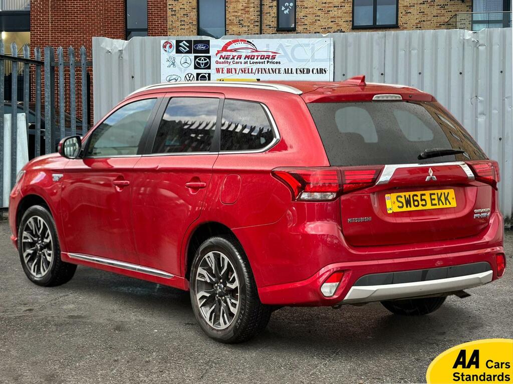 Mitsubishi Outlander 2.0H 12Kwh Gx4h Suv Plug-in Hybrid Cvt SW65EKK Red #4