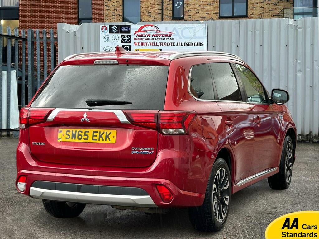 Mitsubishi Outlander 2.0H 12Kwh Gx4h Suv Plug-in Hybrid Cvt SW65EKK Red #5