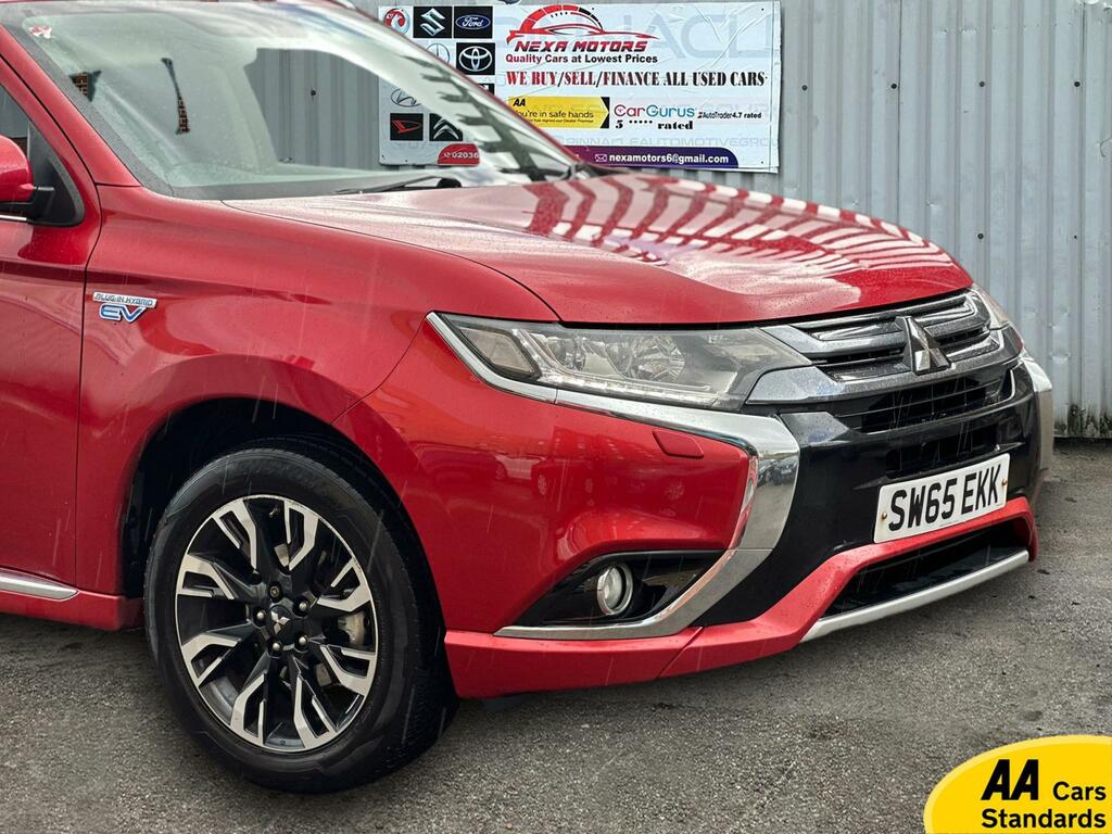 Mitsubishi Outlander 2.0H 12Kwh Gx4h Suv Plug-in Hybrid Cvt SW65EKK Red #6