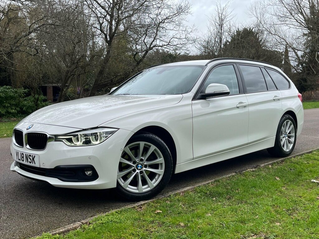 BMW 3 Series 2.0 318D Se Touring Euro 6 Ss YL18NSK White #6
