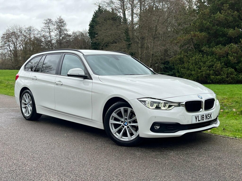 BMW 3 Series 2.0 318D Se Touring Euro 6 Ss YL18NSK White #4