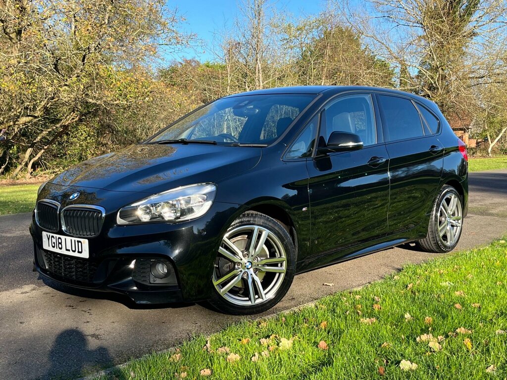 BMW 2 Series Active Tourer 2.0 220D M Sport Xdrive Euro 6 Ss YG18LUD Black #3