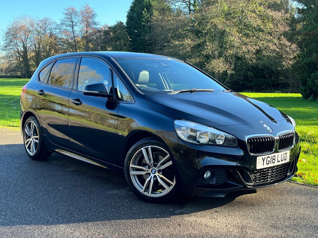 BMW 2 Series Active Tourer 2.0 220D M Sport Xdrive Euro 6 Ss YG18LUD Black #5