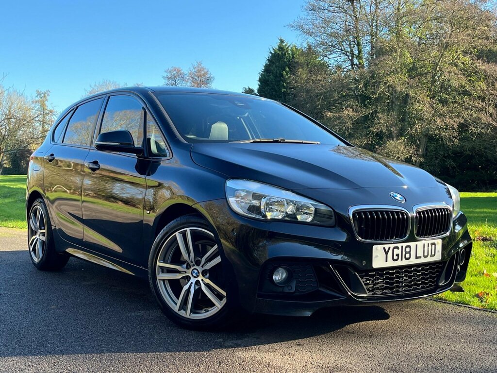 BMW 2 Series Active Tourer 2.0 220D M Sport Xdrive Euro 6 Ss YG18LUD Black #6