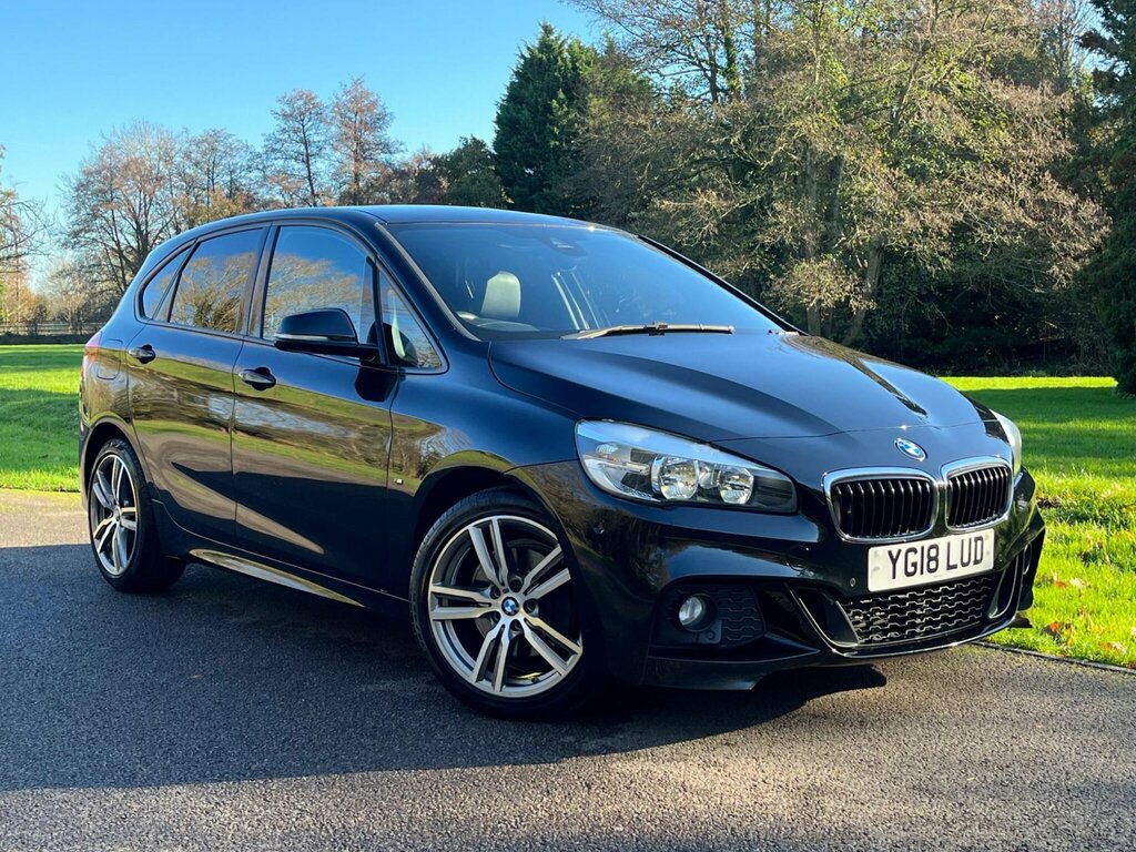 BMW 2 Series Active Tourer 2.0 220D M Sport Xdrive Euro 6 Ss YG18LUD Black #4