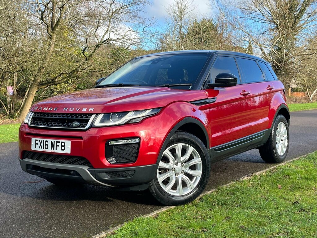 Land Rover Range Rover Evoque 2.0 Ed4 Se Tech Fwd Euro 6 Ss FX16WFB Red #3