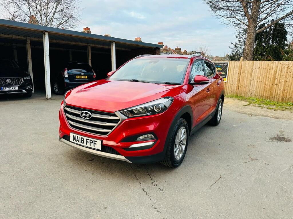 Hyundai Tucson Suv 1.6 Gdi Blue Drive Se Euro 6 Ss 20181 MA18FPF Red #6